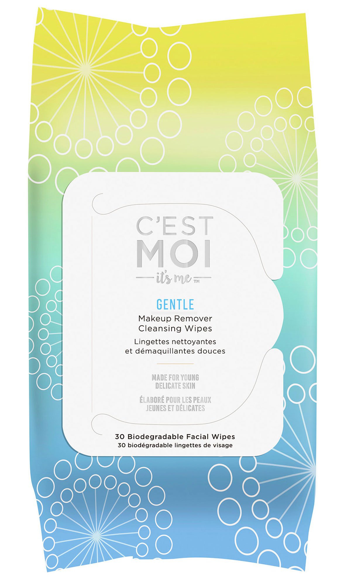 C'est Moi Gentle Makeup Remover Cleansing Wipes