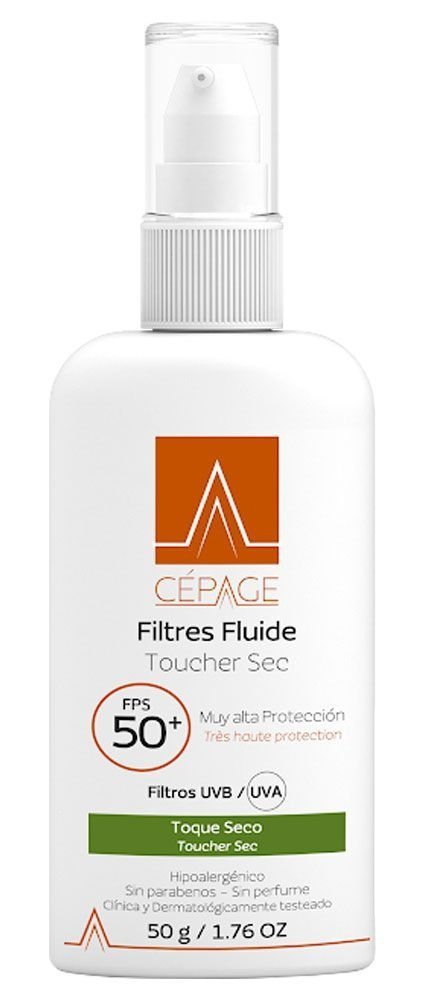 Cépage Filtres Fluide Toucher Sec 50+