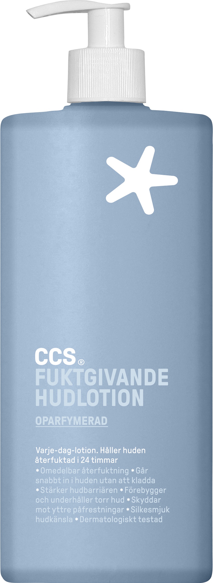 CCS Fuktgivande Hudlotion Oparfymerad