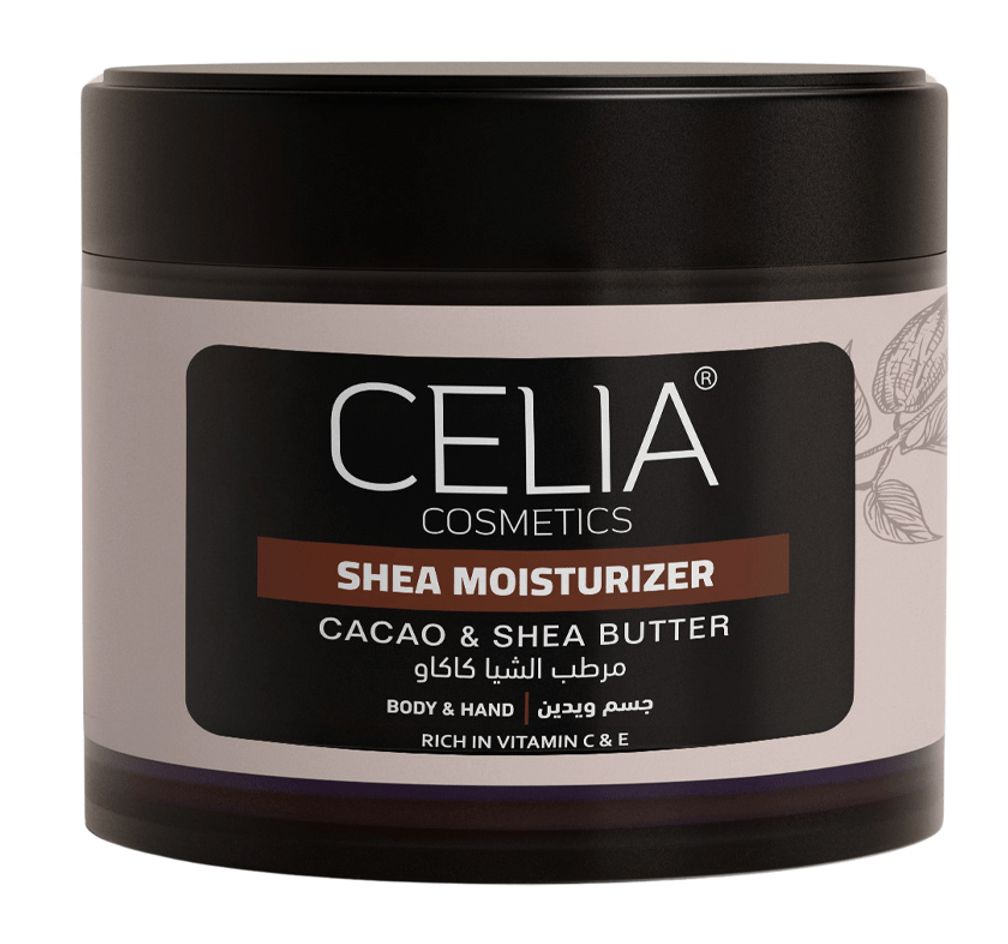 CELIA Shea Moisturizer Hands & Body With Cacao & Shea Butter Unscented