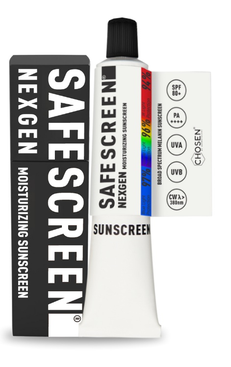 CHOSEN® By Dermatology Safescreen® Nexgen SPF 80+ Moisturizing Sunscreen