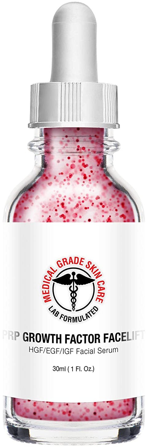 CLINERAL SKINPRO Medical Grade Skin Care PRP Growth Factor Facelift - Epidermal Growth Factor, HGF, LGF Facial Serum