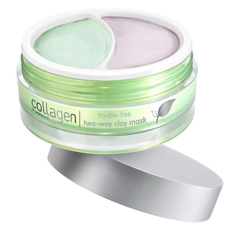 COLLAGEN BY WATSONS Two Way Clay Mask