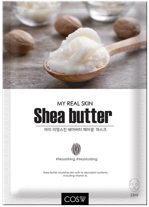 COS.W My Real Skin Facial Mask - Shea Butter