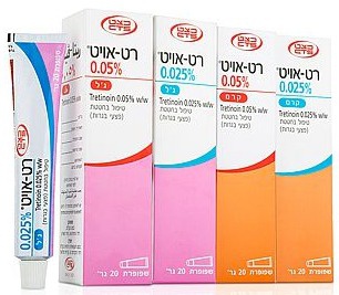 CTS CHEMICAL INDUSTRIES Ret-Avit Cream 0.05%