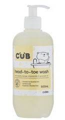 CUB Baby Wash Head To Toe