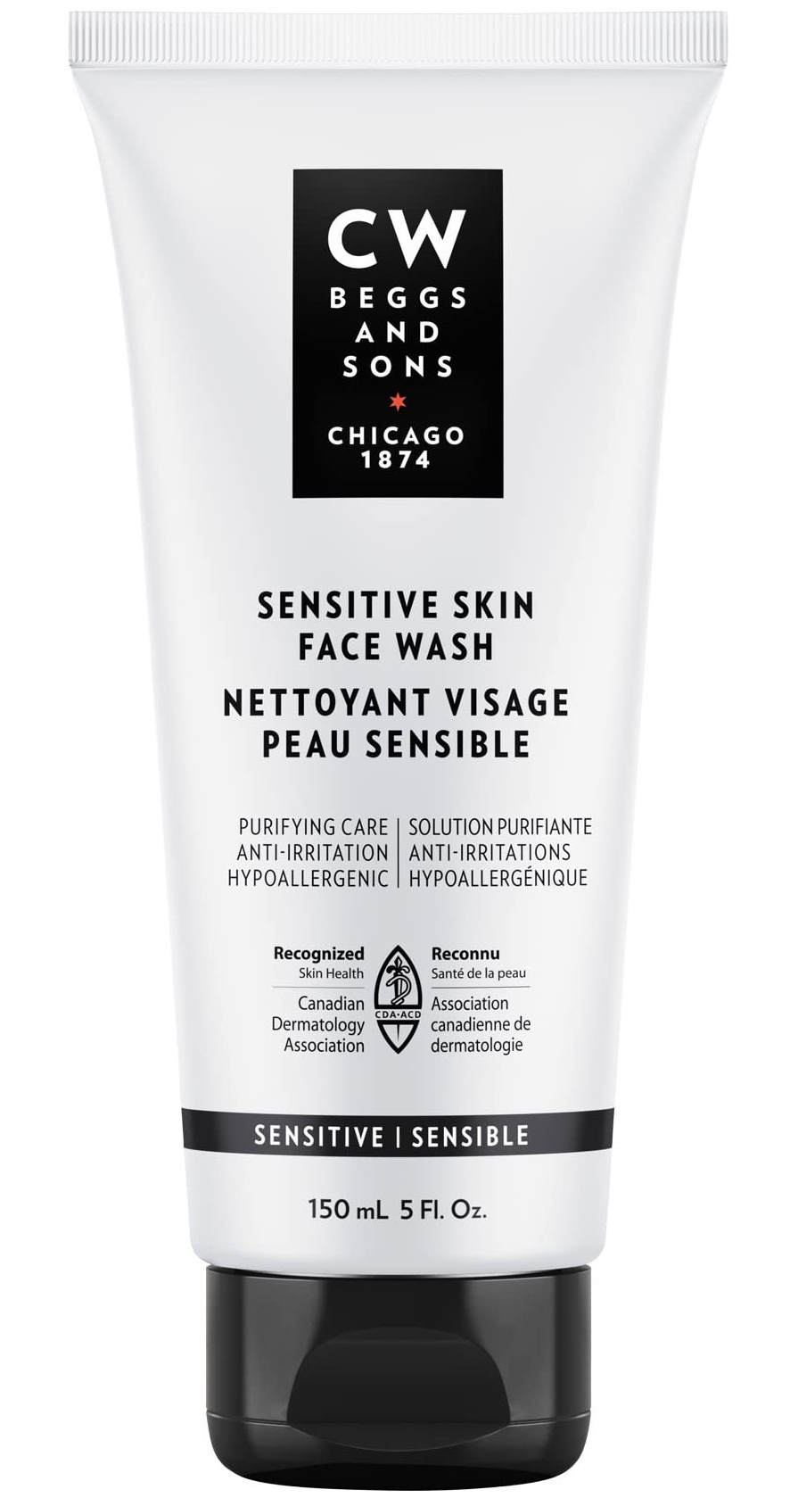 CW Beggs and Sons Sensitive Skin Face Wash