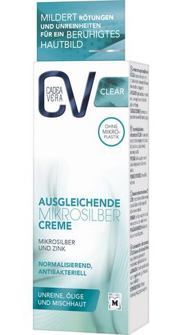 CadeaVera CV Clear Ausgleichende Mikrosilber Creme