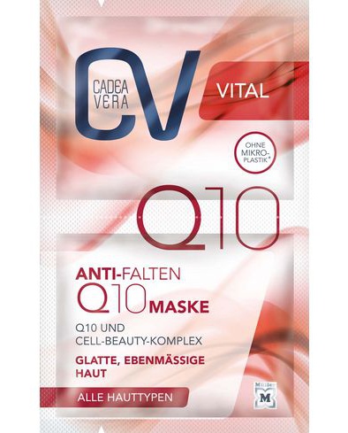 CadeaVera CV Vital Anti-Falten Q10 Maske