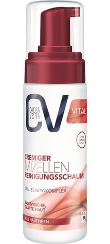 CadeaVera CV Vital Cremiger Mizellen Reinigungsschaum