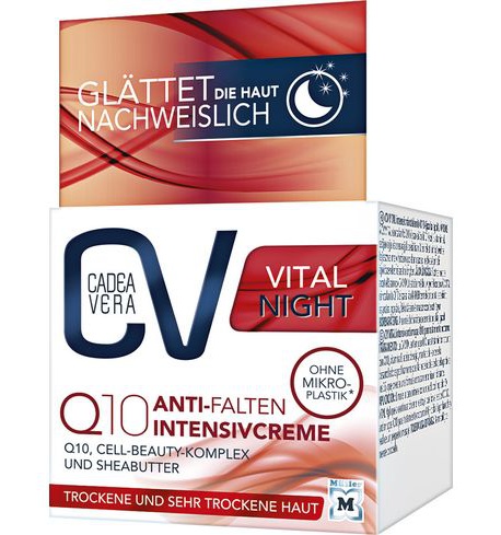CadeaVera CV Vital Night Q10 Anti-Falten Intensivcreme