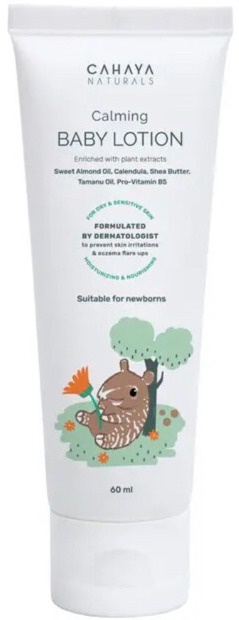 Cahaya Naturals Calming Baby Lotion (sensitive Skin & Eczema)