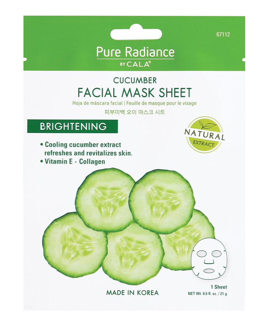 Cala Pure Radiance Facial Mask: Cucumber