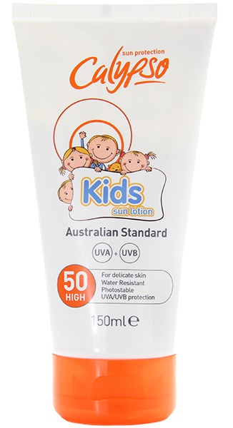 Calypso Australian Standard Kids Sun Lotion SPF50