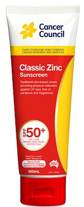 Cancer Council Classic Zinc SPF 50+