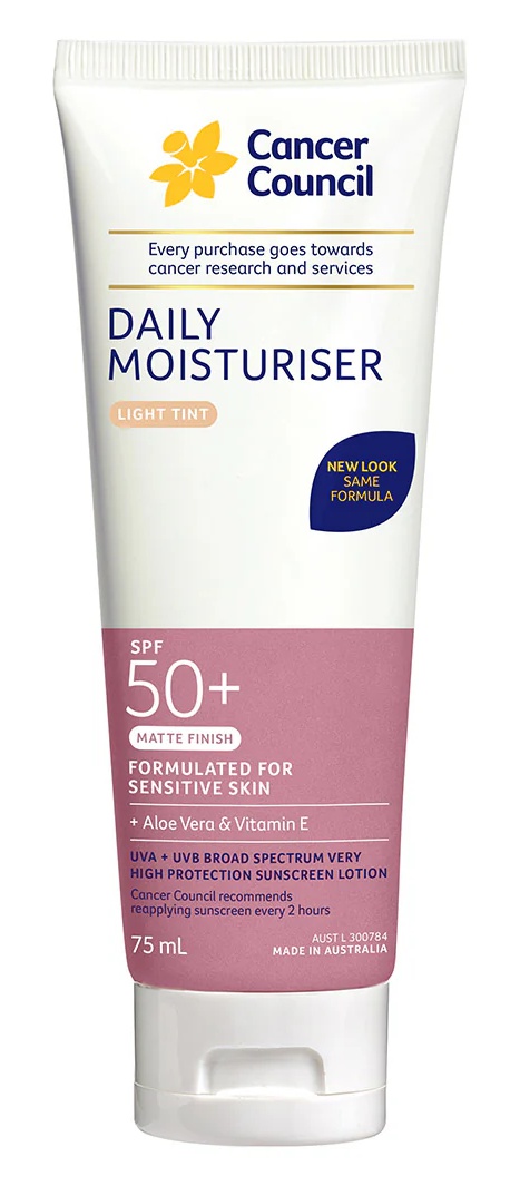 Cancer Council Daily Moisturiser Light Tint SPF50+