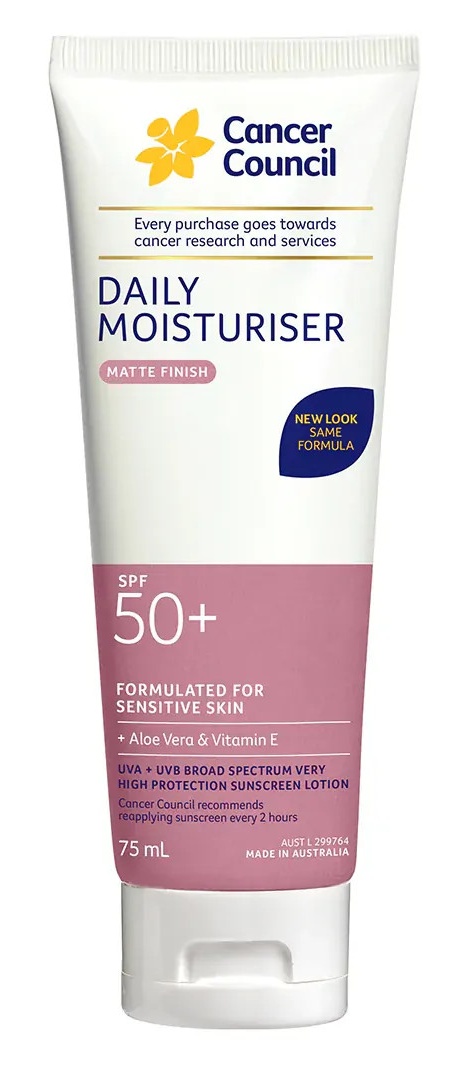 Cancer Council Daily Moisturiser Matte SPF 50+