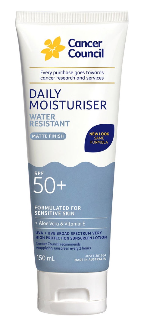 Cancer Council Daily Moisturiser Water Resistant SPF 50+