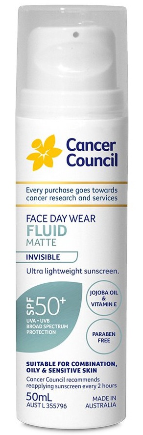 Cancer Council Face Day Wear Fluid Matte Invisible