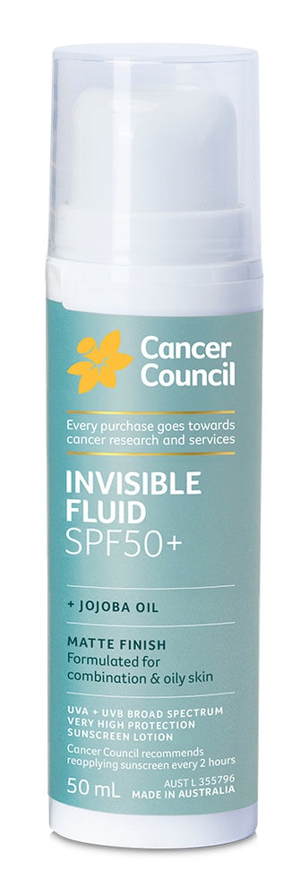 Cancer Council Invisible Fluid SPF50+