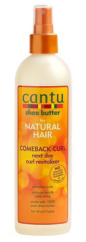 Cantu Shea Butter Comeback Curl Next Day Curl Revitalizer