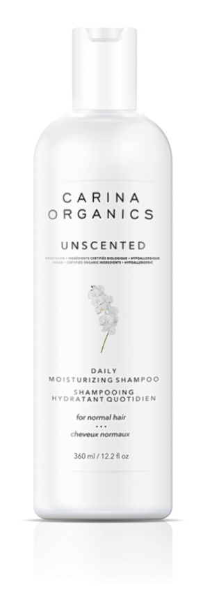 Carina Organics Unscented Daily Moisturizing Shampoo