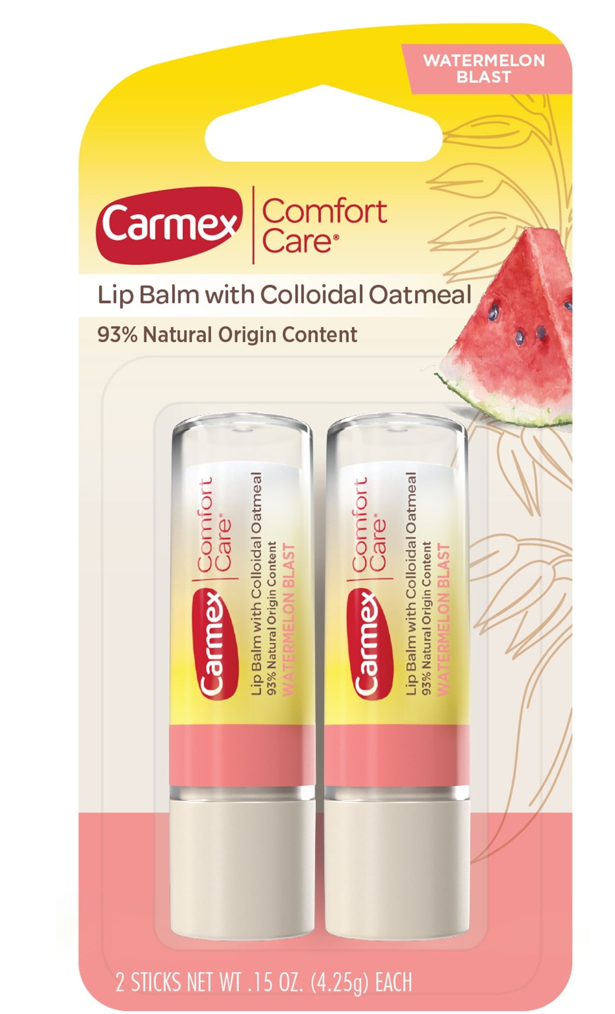Carmex Comfort Care Lip Balm - Watermelon Blast
