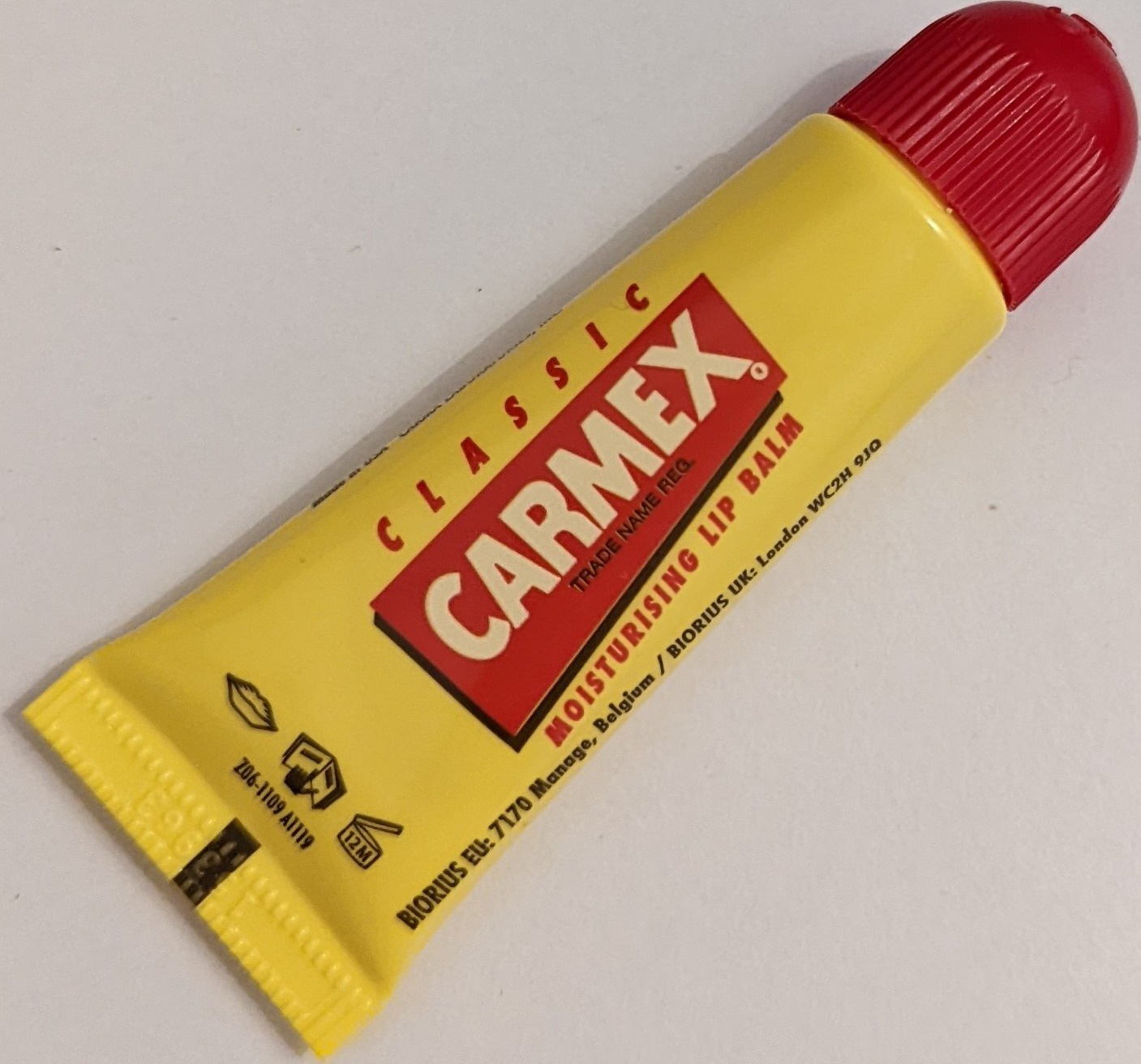 Carmex Moisturising Lip Balm (tube)