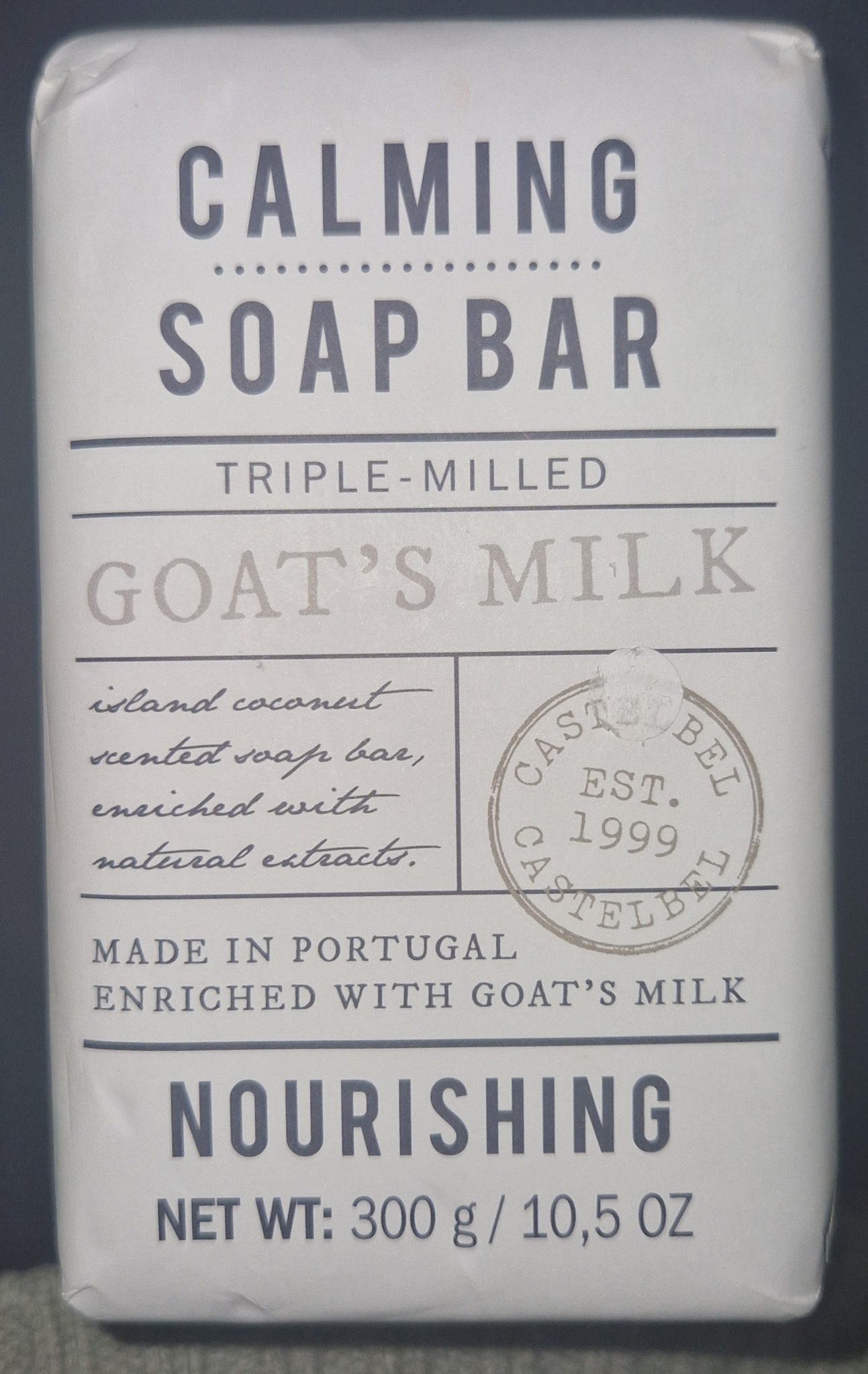Castelbel Calming Triple Milled Goat's Milk Soap Bar