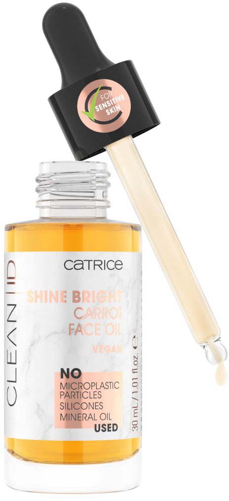 Catrice Clean ID Shine Bright Carrot Face Oil