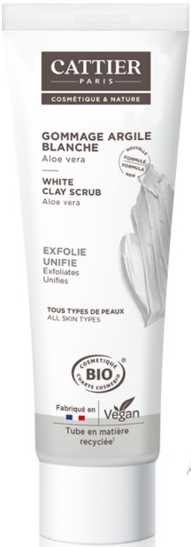 Cattier Paris White Clay Scrub Aloe Vera