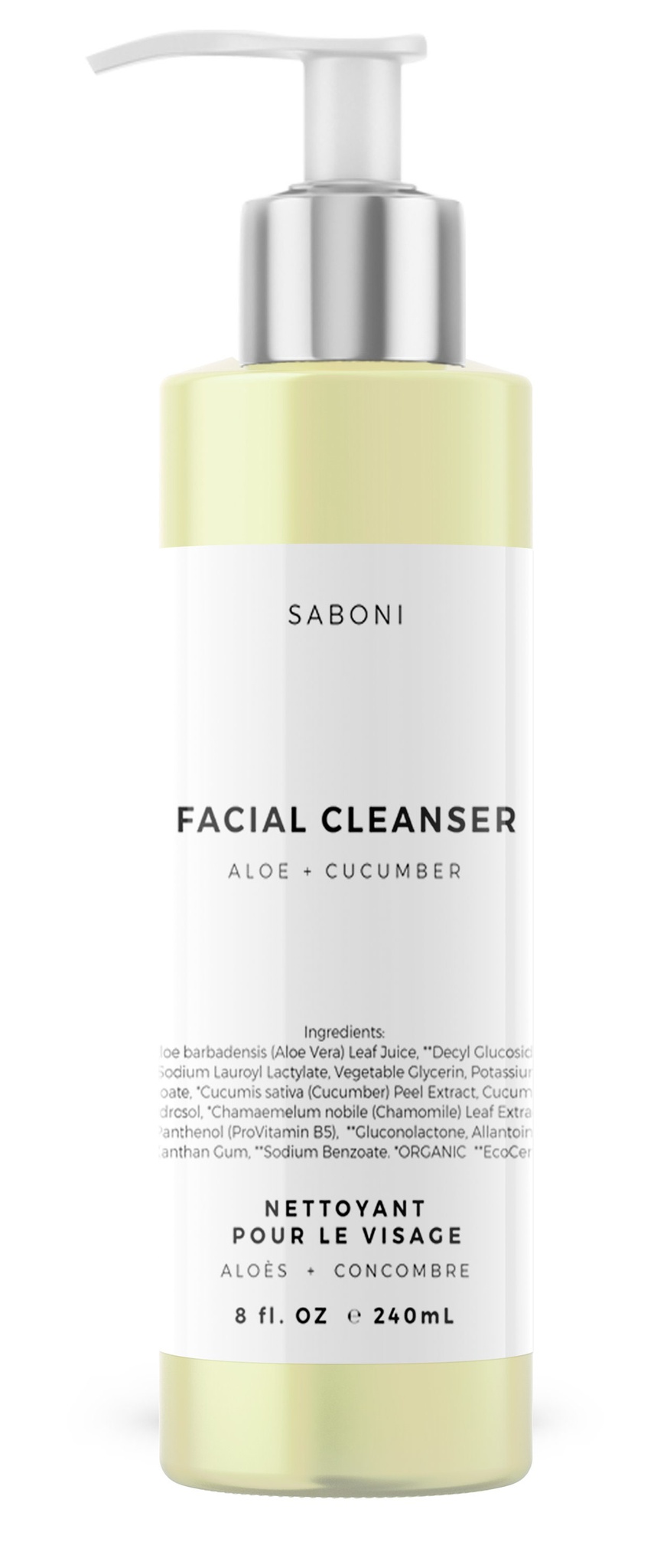 Cedar Creek Essentials Organic Aloe And Cucumber Foaming Face Wash