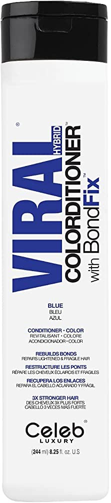 Celeb luxury Colorwash Color Depositing Conditioner + Bondfix Bond Rebuilder,