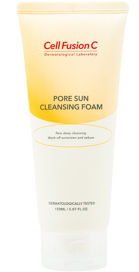 Cell Fusion C Pore Sun Cleansing Foam