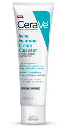 CeraVe Acne Foam Cream Cleanser