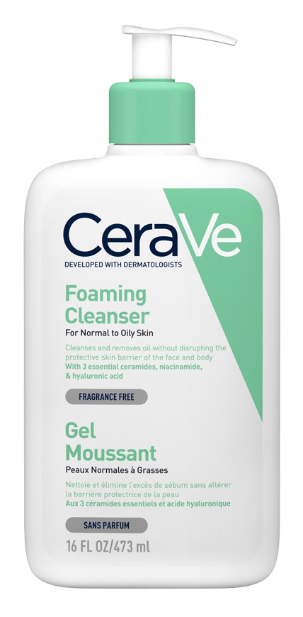 CeraVe Foaming Oil Free Cleanser For Oily Skin