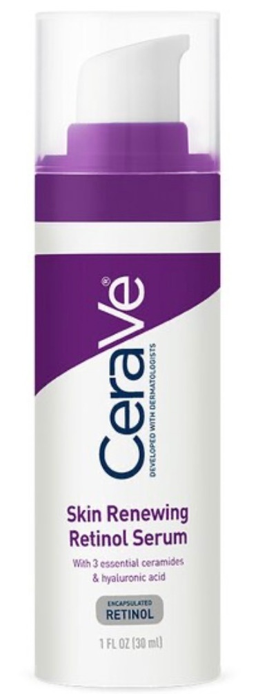 CeraVe Skin Renewing Retinol Face Cream Serum, Radient Skin