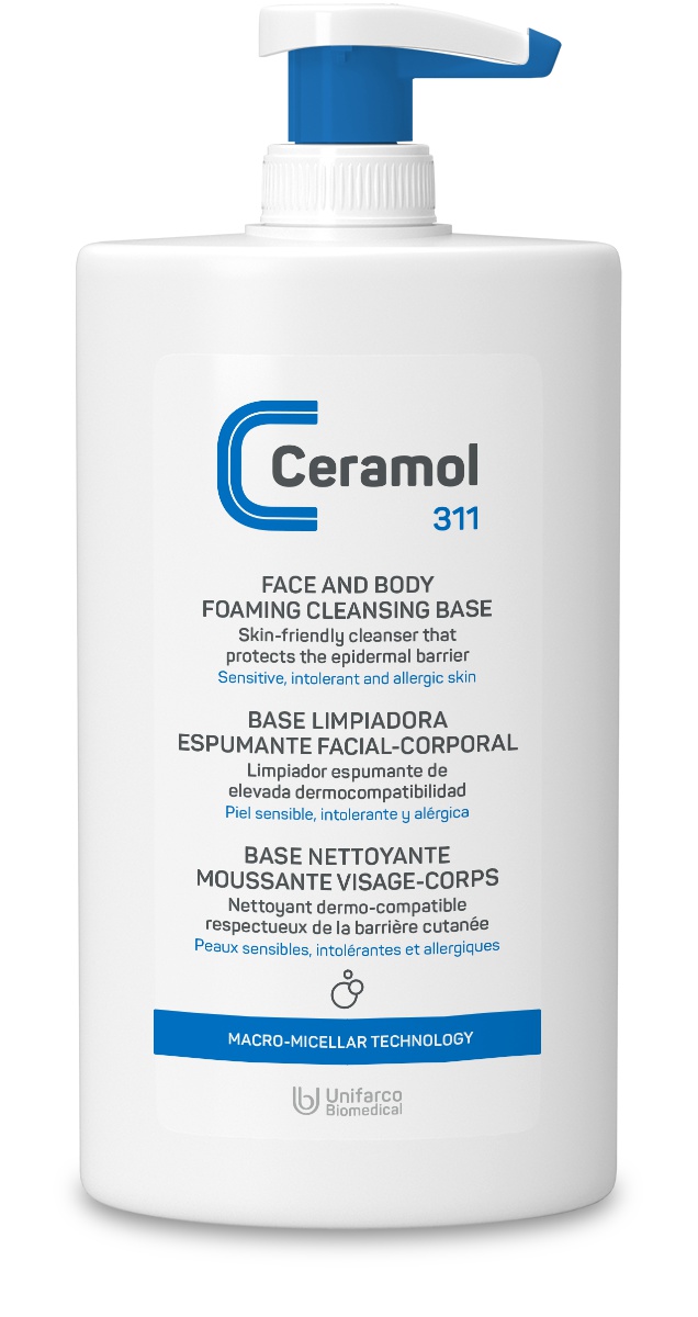Ceramol 311 Face And Body Foaming Cleansing Base