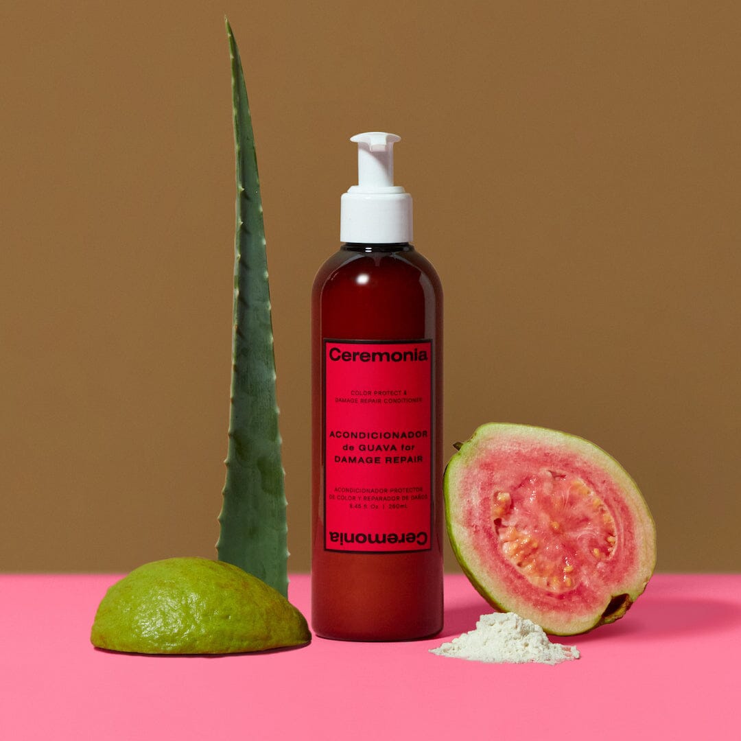 Ceremonia Guava Conditioner For Damaged And Color Treated Hair