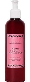 Ceremonia Guava Shampoo For Damaged And Color Treated Hair