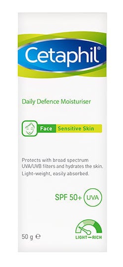 Cetaphil Daily Defence Moisturiser Spf50+