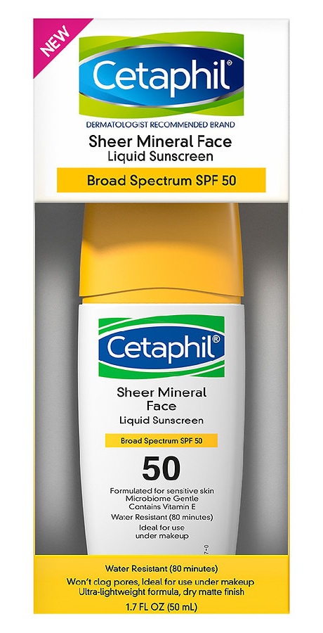 Cetaphil Sheer Mineral Face Liquid Sunscreen