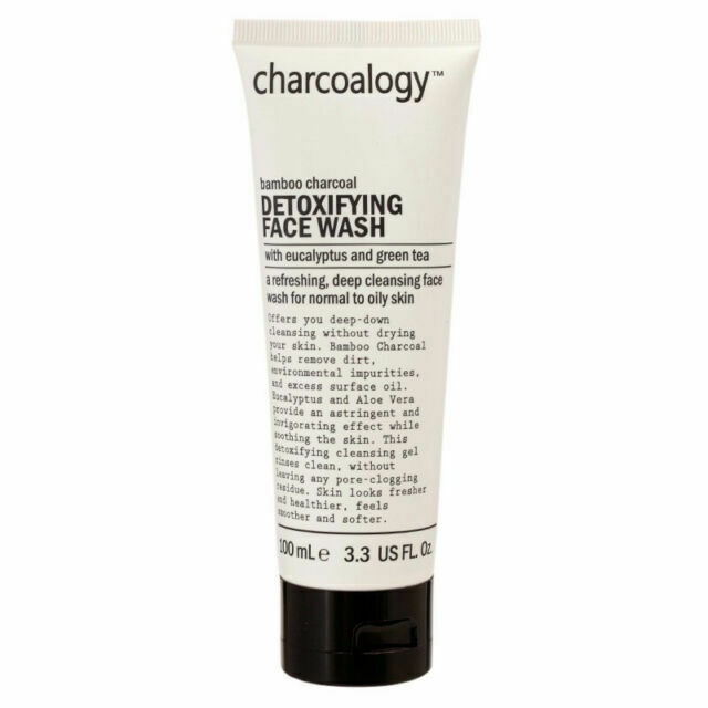 Charcoalogy Bamboo Charcoal Detoxifying Face Wash