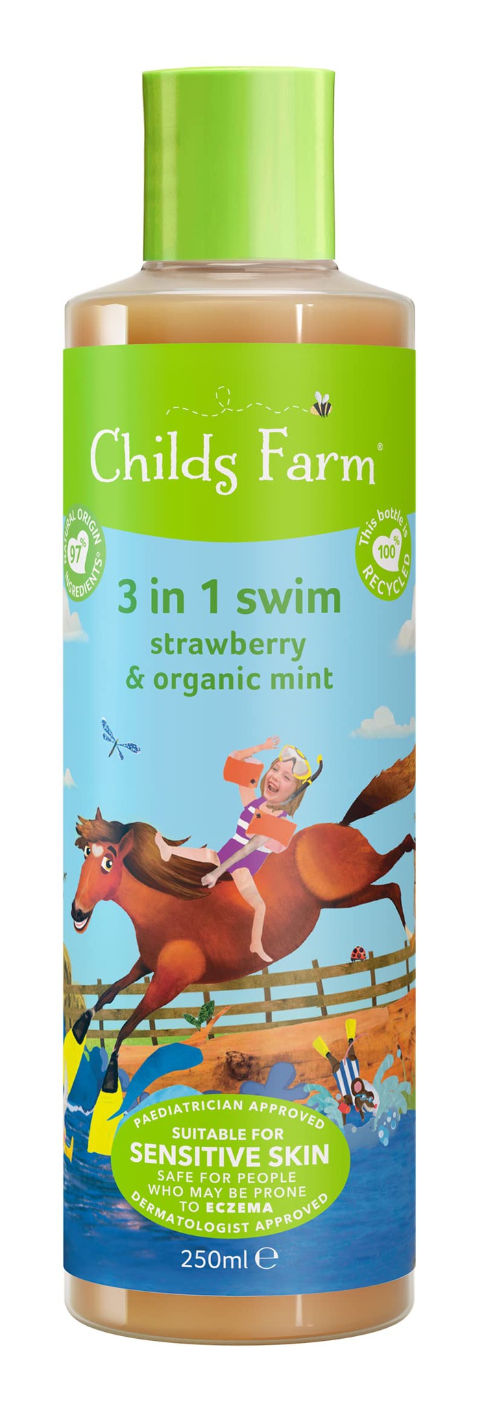 Childs Farm 3 In 1 Swim Strawberry & Organic Mint