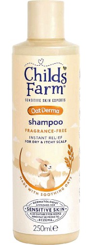 Childs Farm Oatderma Conditioner Fragrance Free Sensitive Scalp Baby Kids Tear Free Formula