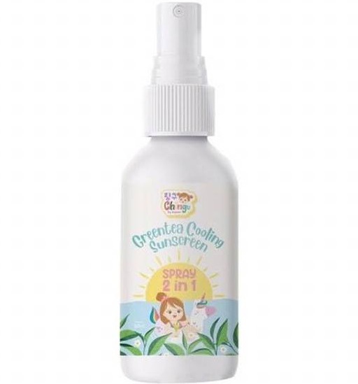 Chingu Greentea Cooling Sunscreen Spray SPF 50
