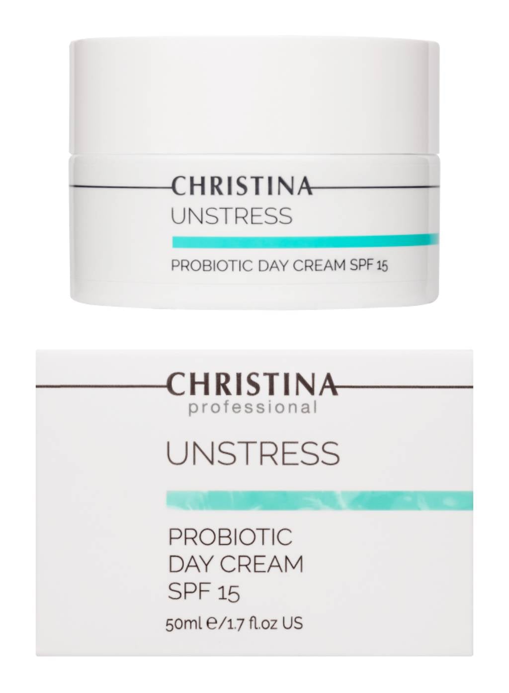 Christina Cosmeceuticals Christina Unstress SPF15 Probiotic Day Cream