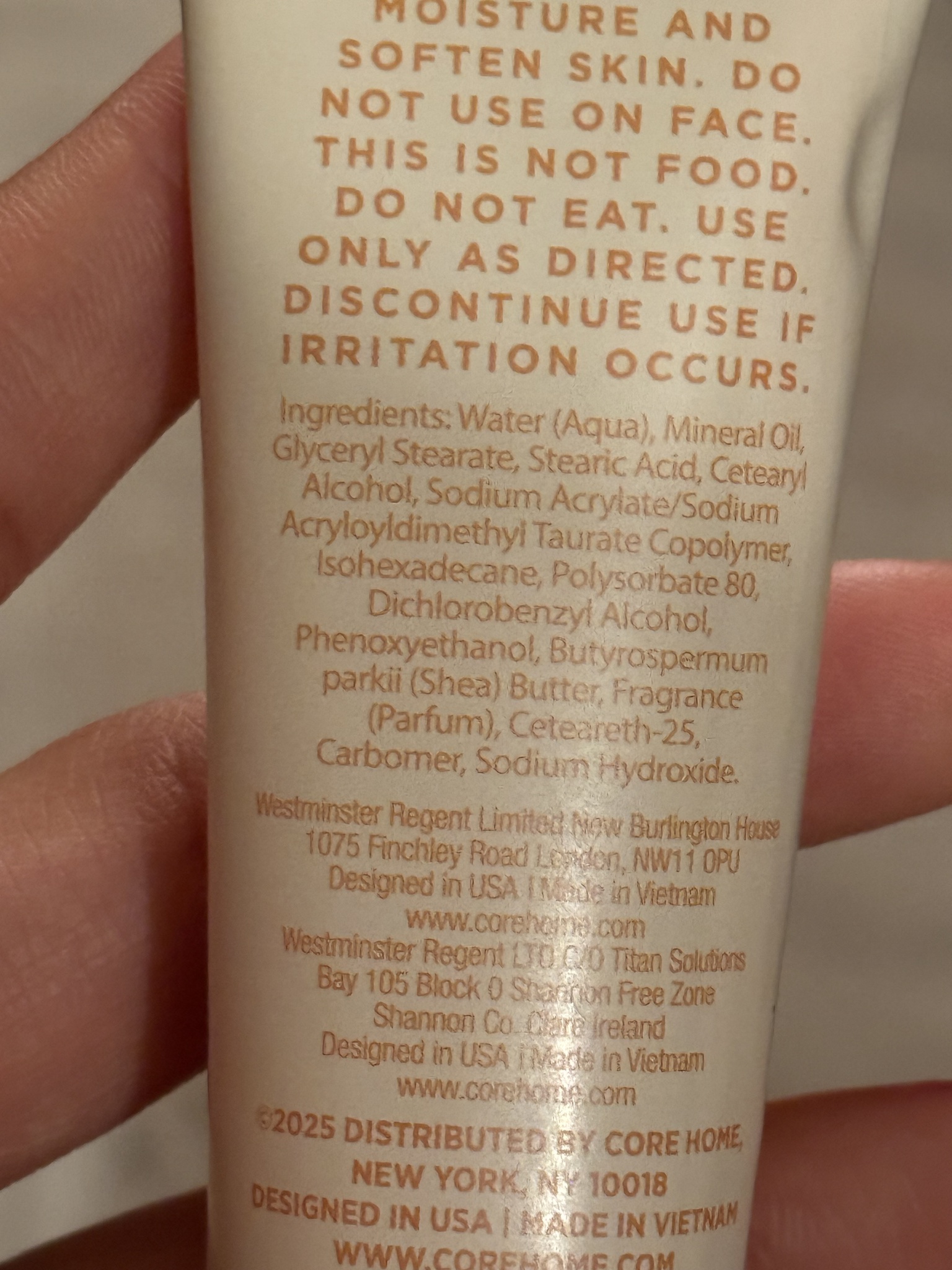 Christmas cookie Hand Lotion