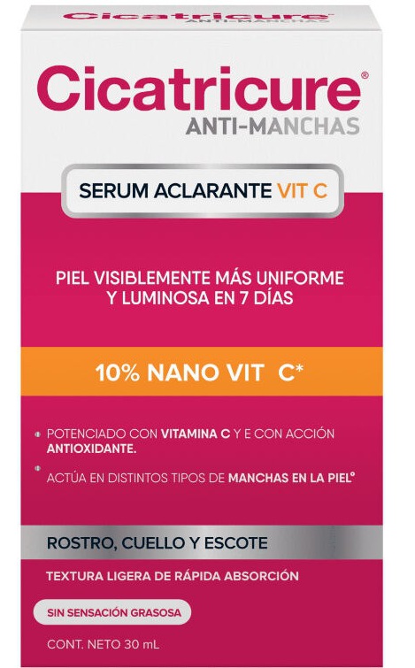 Cicatricure Serum Aclarante Con Vitamina C