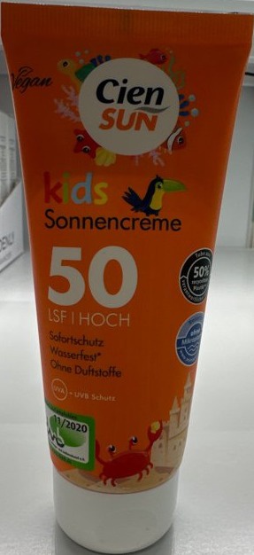 Cien Kids Sonnencreme 50